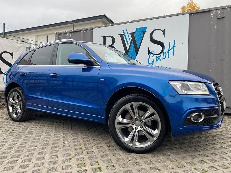 Blau Gebraucht 2016 Audi Q5 S-Line SUV | 19.990 € (Fairer Preis) - Bild 1/4