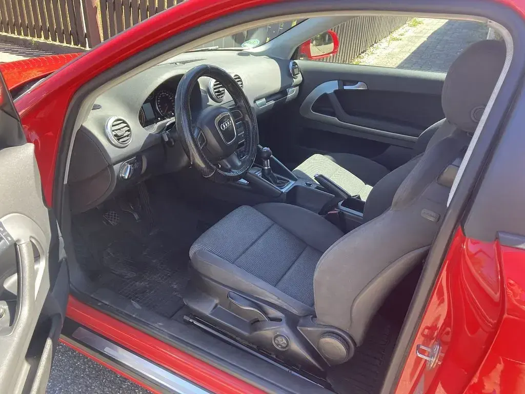 Gebraucht Audi A3 S-Line 125 PS (91 kW) 2009 Rot Kleinwagen