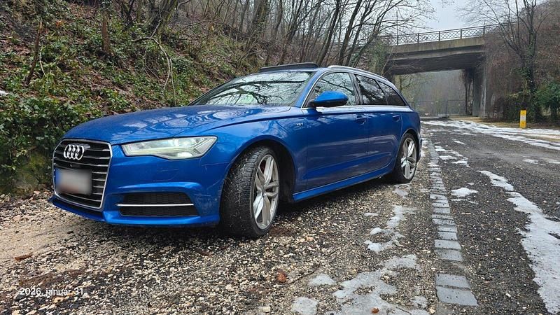 Usata Audi A6 Ambiente 326 CV (239 kW) 2015 Blu Station wagon