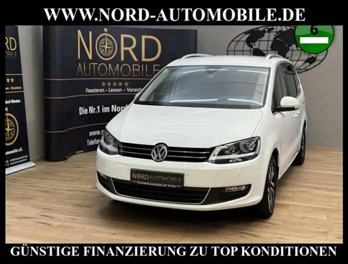 Usata VW Sharan Active 150 CV (110 kW) 2022 Bianco Monovolume