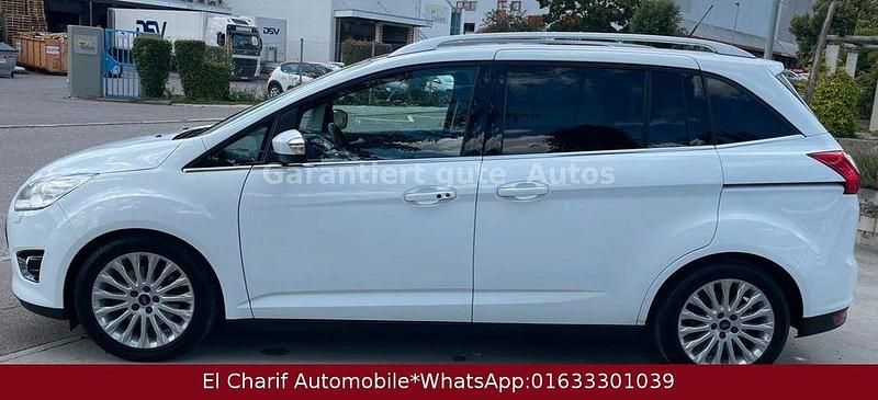 Gebraucht Ford Grand C-Max Titanium 125 PS (91 kW) 2013 Weiß Van / Kleinbus