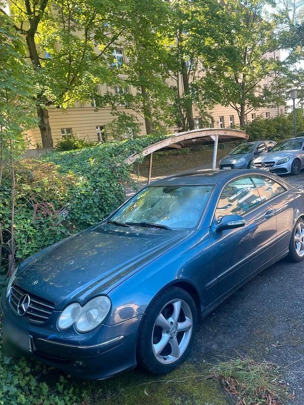 Gebraucht Mercedes CLK200 2004 Blau Coupé