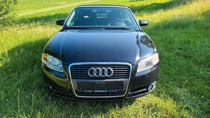Schwarz Gebraucht 2009 Audi A4 Cabriolet Cabrio | 7.500 € (Fairer Preis) - Bild 1/4