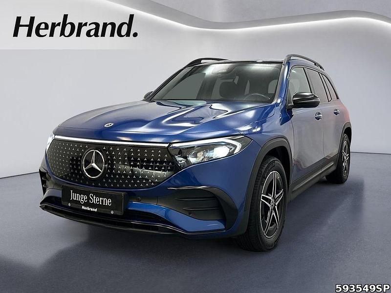 Blau Gebraucht 2024 Mercedes EQB250+ AMG SUV | 43.480 € (Etwas zu teuer) - Bild 1/4