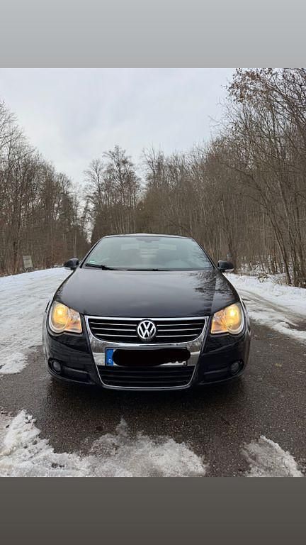 Gebraucht VW Eos 140 PS (102 kW) 2008 Schwarz Cabrio