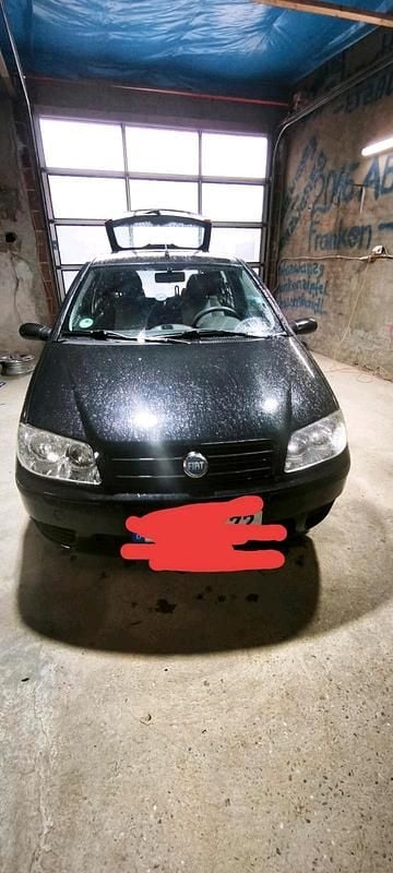 Gebraucht Fiat Punto 2007 Schwarz Kleinwagen