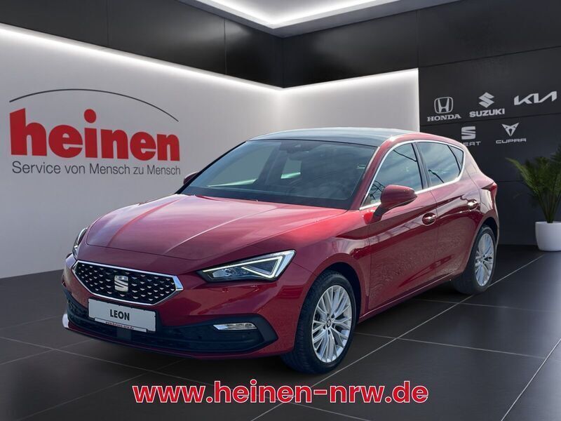 Gebraucht Seat Leon XCELLENCE 150 PS (110 kW) 2021 Rot Limousine