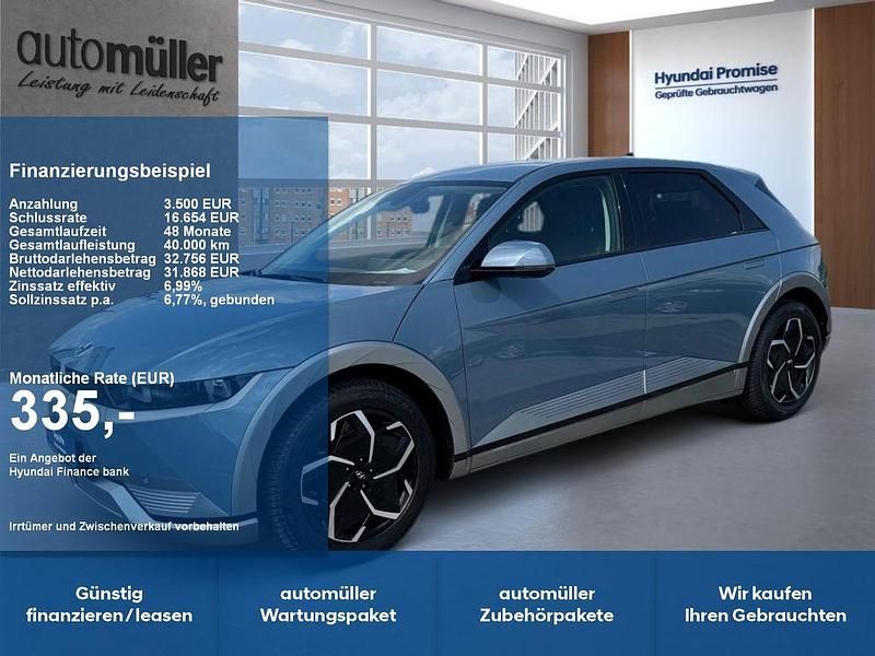 Blau Gebraucht 2022 Hyundai Ioniq 5 Techniq SUV | 26.170 € (Guter Preis) - Bild 1/4