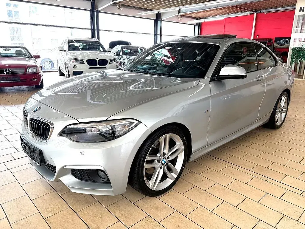Gebraucht BMW 220 M Sport 190 PS (139 kW) 2016 Silber Coupé