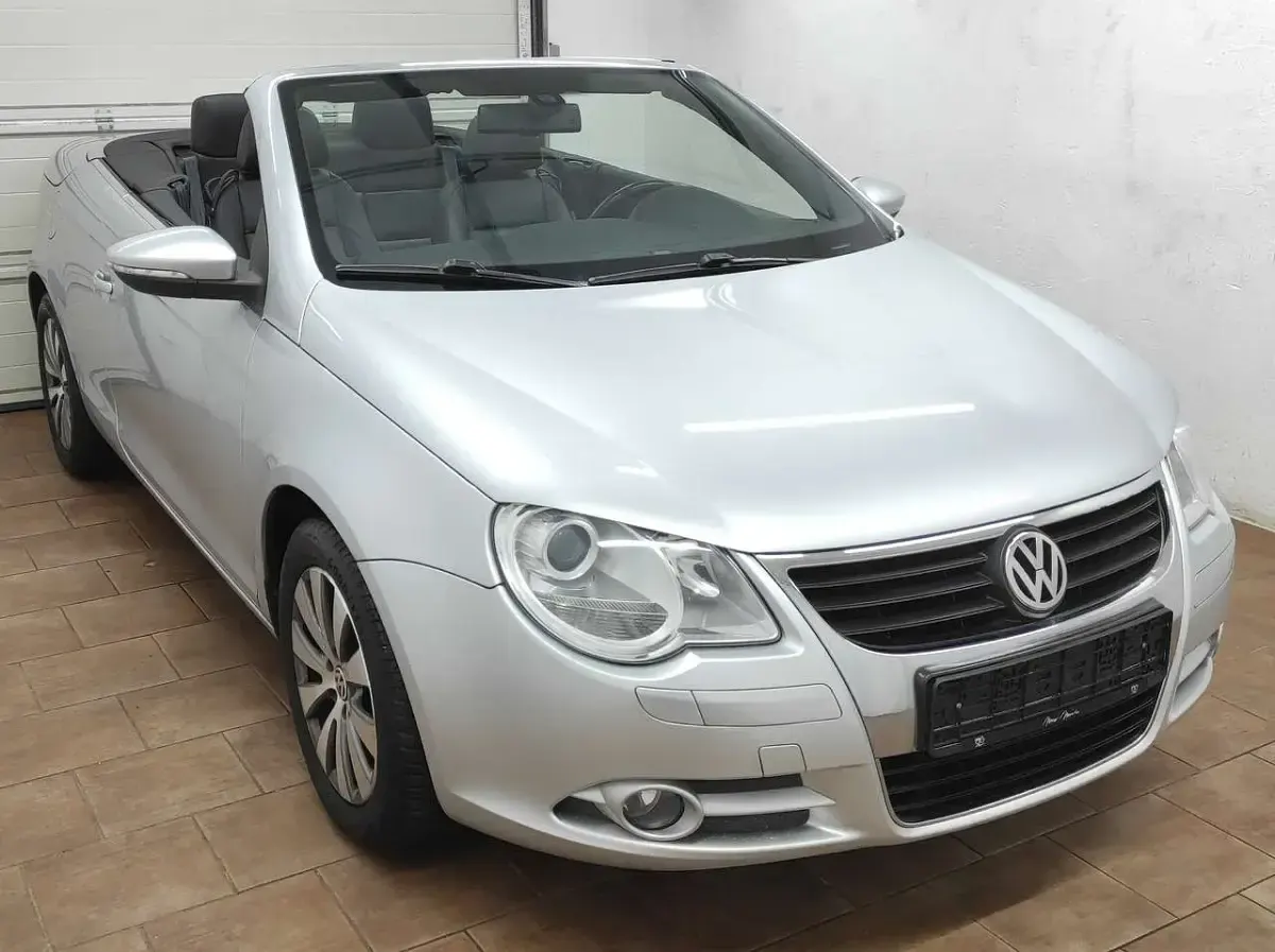 Brugt VW Eos 140 HK (102 kW) 2010 Sølv Cabriolet