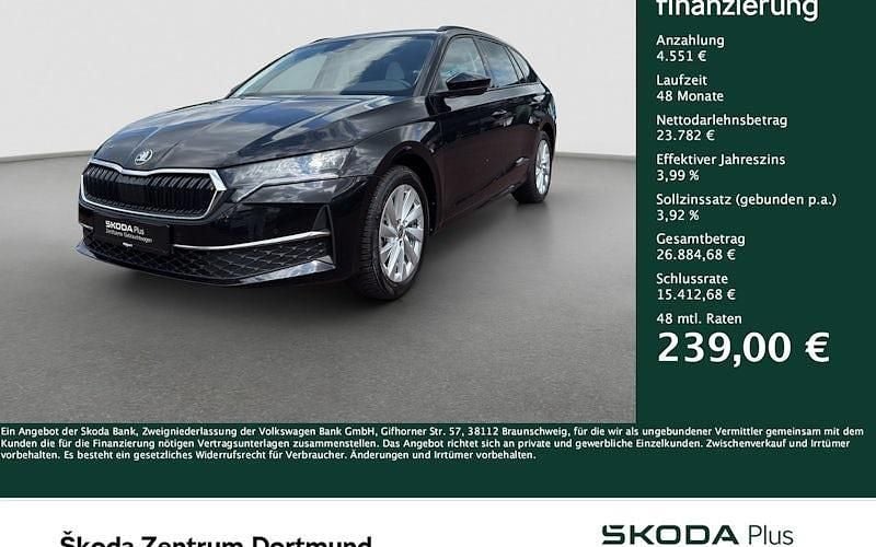Schwarz Gebraucht 2024 Skoda Octavia Selection Kombi | 28.333 € (Guter Preis) - Bild 1/4