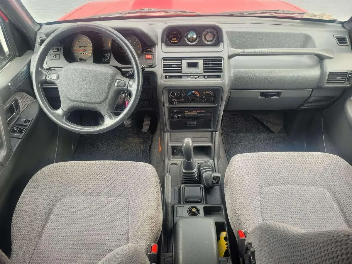 Gebraucht Mitsubishi Pajero 125 PS (91 kW) 1995 Rot SUV