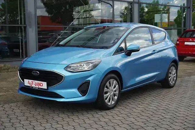 Gebraucht Ford Fiesta Cool & Connect 75 PS (55 kW) 2022 Blau Kleinwagen
