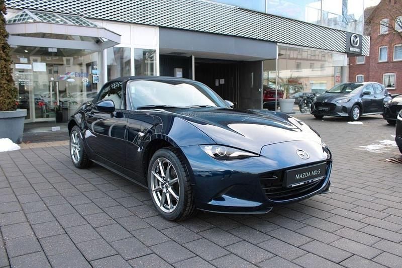 Gebraucht Mazda MX5 Exclusive-Line 132 PS (97 kW) 2026 Blau Cabrio