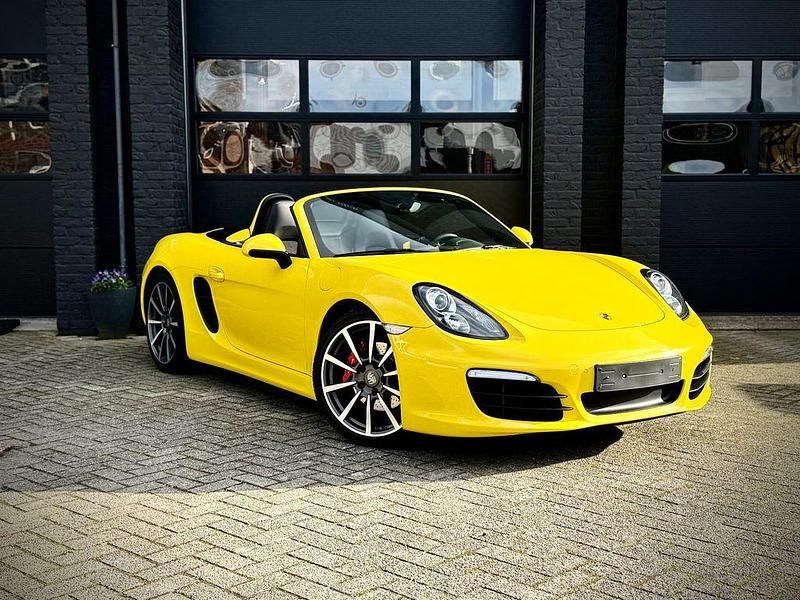 Gebraucht Porsche Boxster S 315 PS (231 kW) 2015 Gelb Cabrio