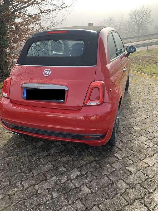 Gebraucht Fiat 500C 69 PS (50 kW) 2019 Rot Cabrio