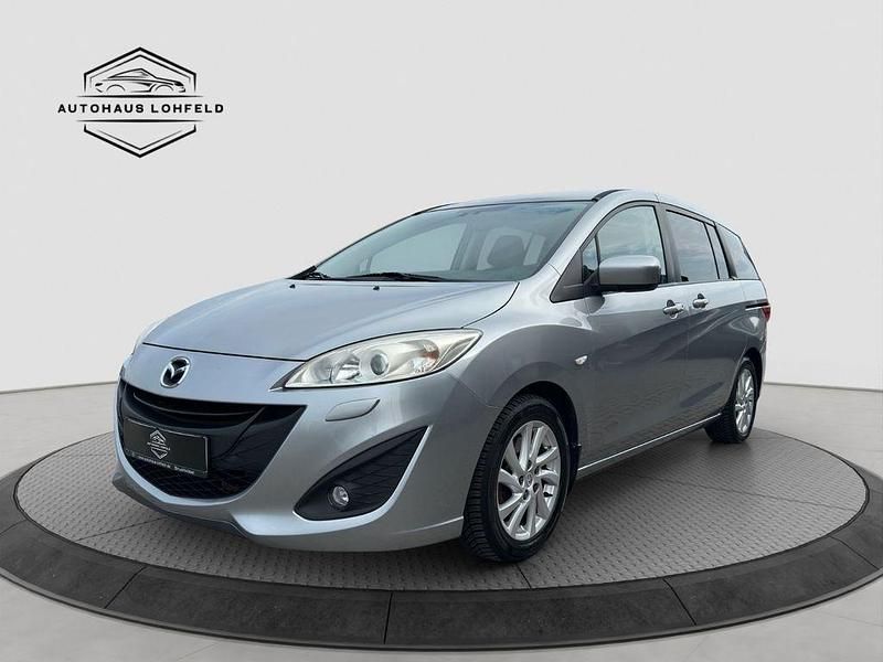 Gebraucht Mazda 5 Center-Line 150 PS (110 kW) 2011 Silber Van / Kleinbus