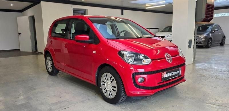 Gebraucht VW up! move up! 60 PS (44 kW) 2012 Rot Kleinwagen