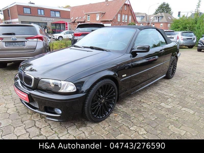 Gebraucht BMW 320 Cabriolet Sport Line 170 PS (125 kW) 2002 Schwarz Cabrio