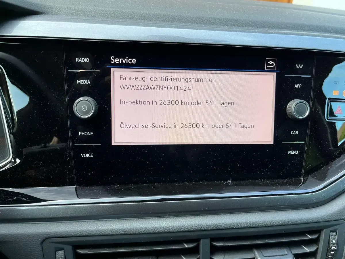 Gebraucht VW Polo Style 95 PS (69 kW) 2021 Schwarz Kleinwagen
