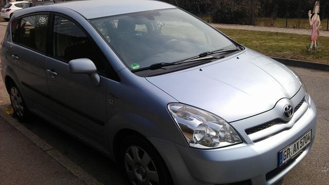 Gebraucht Toyota Corolla Verso Sol 129 PS (94 kW) 2005 Blau Van / Kleinbus