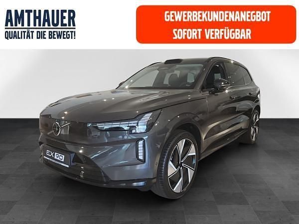 Grau (platinum grey / metallic) Neu 2025 Volvo EX90 Performance SUV | 92.119 € (Superpreis) - Bild 1/4