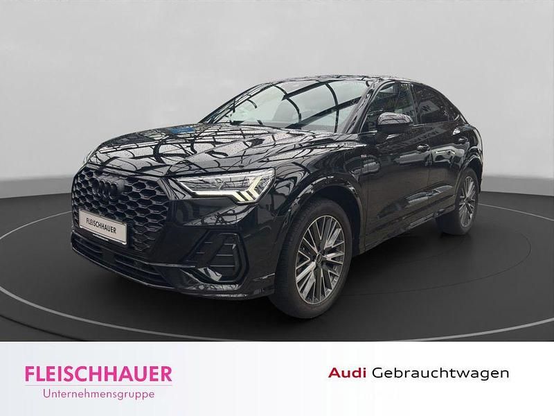 Schwarz Gebraucht 2022 Audi Q3 Sportback S-Line SUV | 34.880 € (Teuer) - Bild 1/4