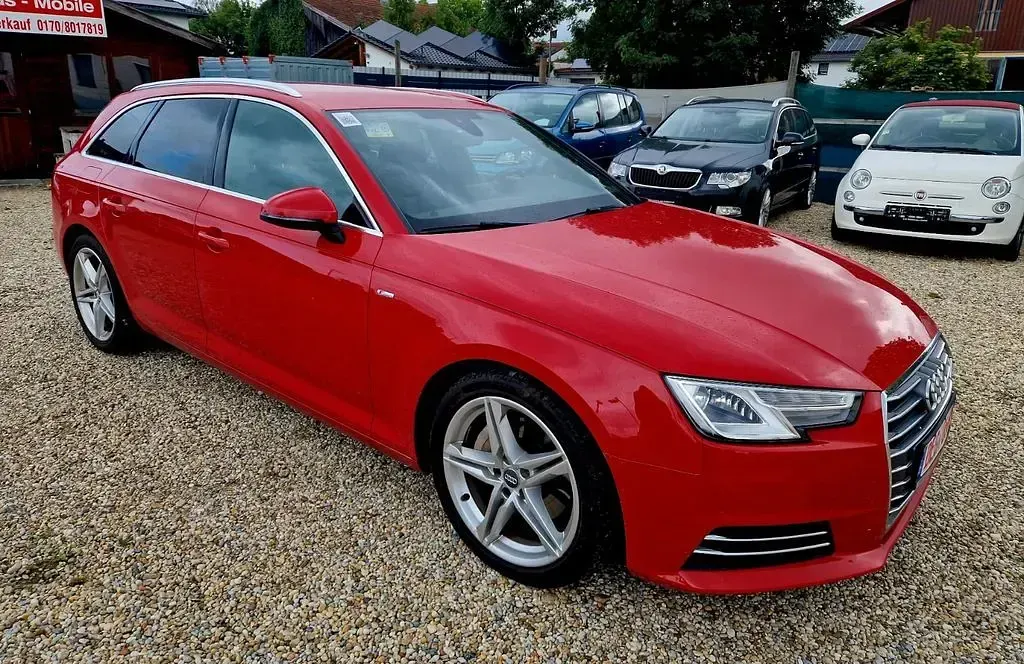 Gebraucht Audi A4 S-line plus 190 PS (139 kW) 2017 Rot Kombi