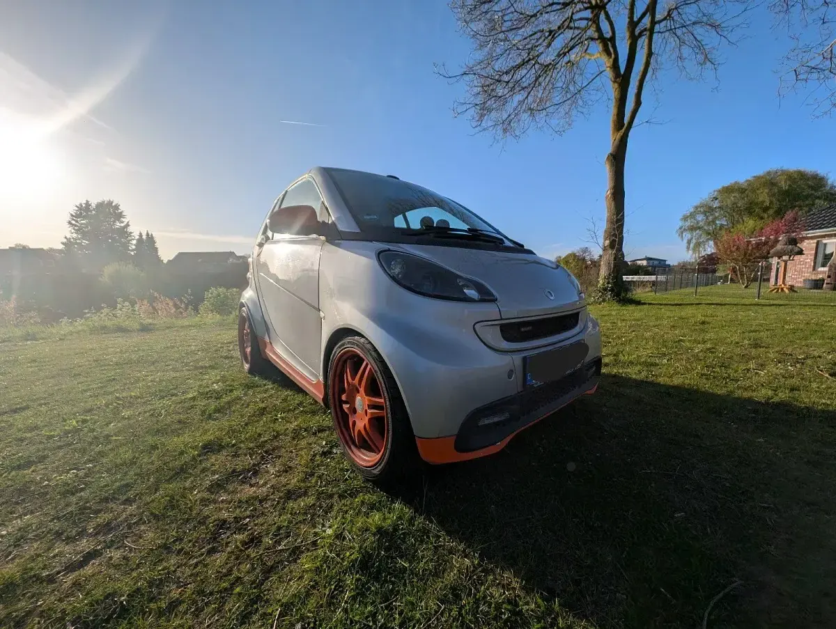 Occasion Smart ForTwo Cabrio Brabus 98 ch (72 kW) 2009 Argent Cabriolet