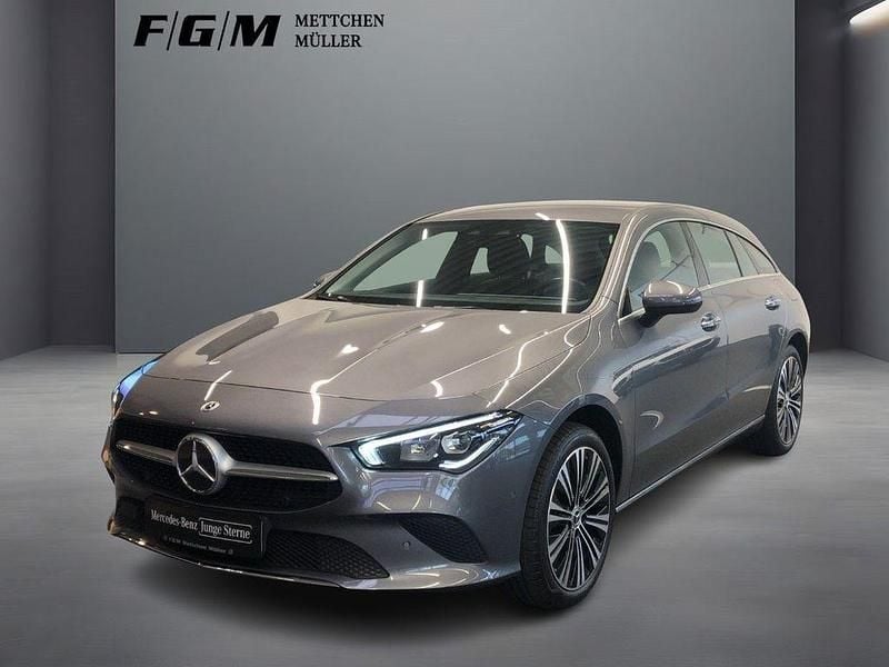Grau Gebraucht 2022 Mercedes CLA250e Progressive Limousine | 23.870 € (Superpreis) - Bild 1/4