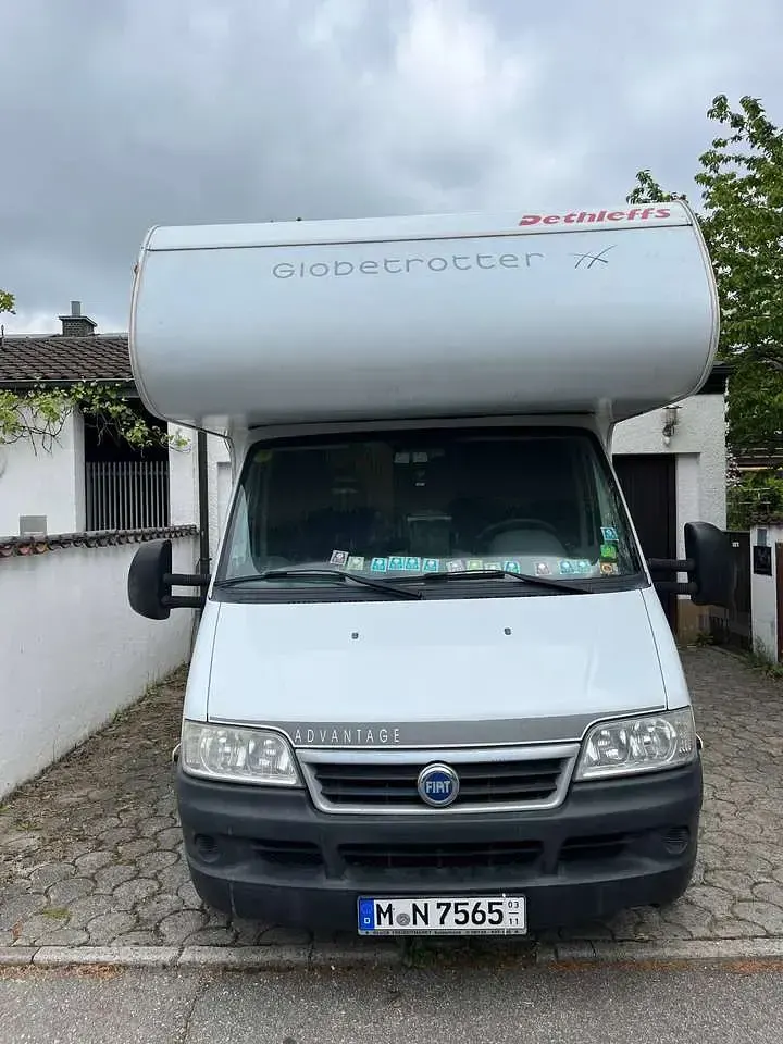 Gebraucht Fiat Ducato 128 PS (94 kW) 2005 Weiß Van