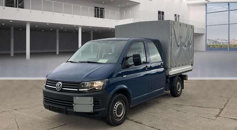 Blau Gebraucht 2017 VW T6 Van | 28.990 € (Guter Preis) - Bild 1/4