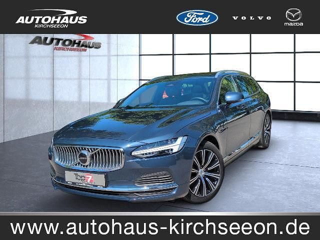 Denim blue (metallic) Gebraucht 2021 Volvo V90 Kombi | 31.750 € (Fairer Preis) - Bild 1/4