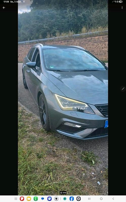 Grau Gebraucht 2015 Seat Leon ST FR Kombi | 8.750 € (Fairer Preis) - Bild 1/4