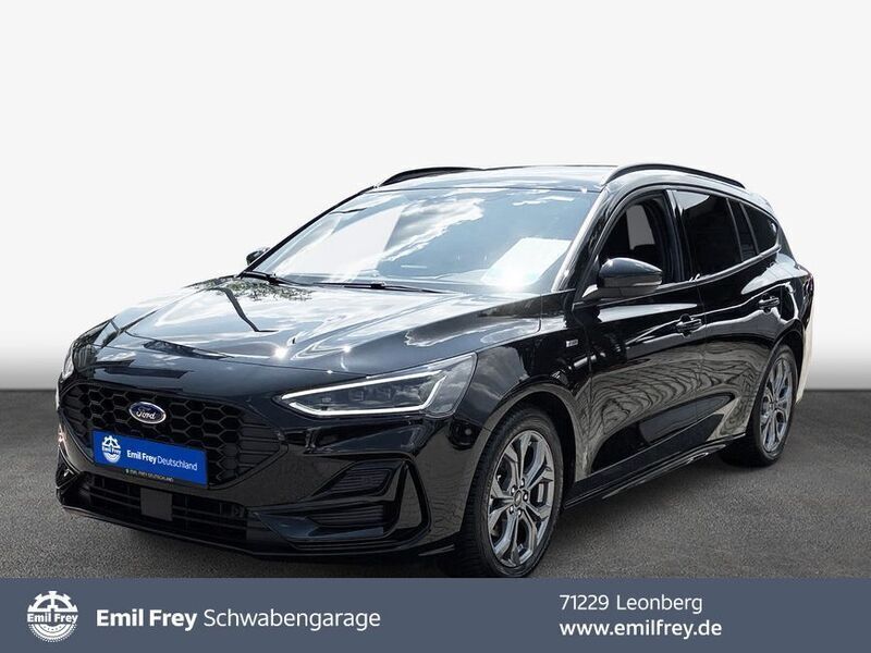 Agate black metallic Gebraucht 2023 Ford Focus ST-Line Kombi | 23.500 € (Superpreis) - Bild 1/4