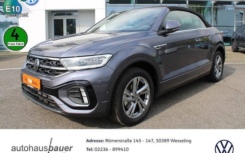 Grau Gebraucht 2022 VW T-Roc R-line SUV | 29.980 € - Bild 1/4