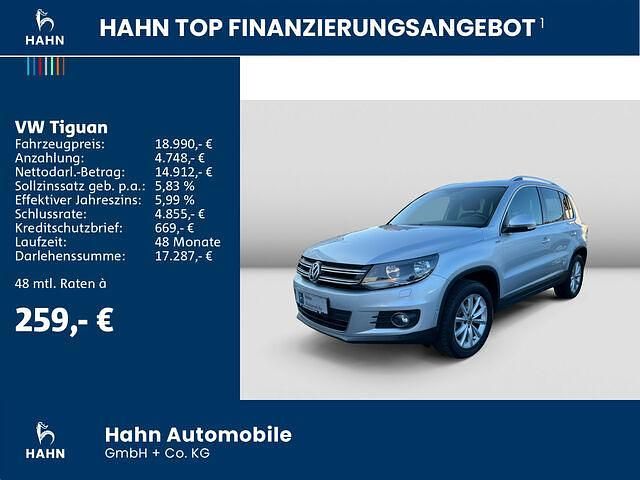 Gebraucht VW Tiguan LOUNGE 184 PS (135 kW) 2016 Reflexsilber metallic SUV