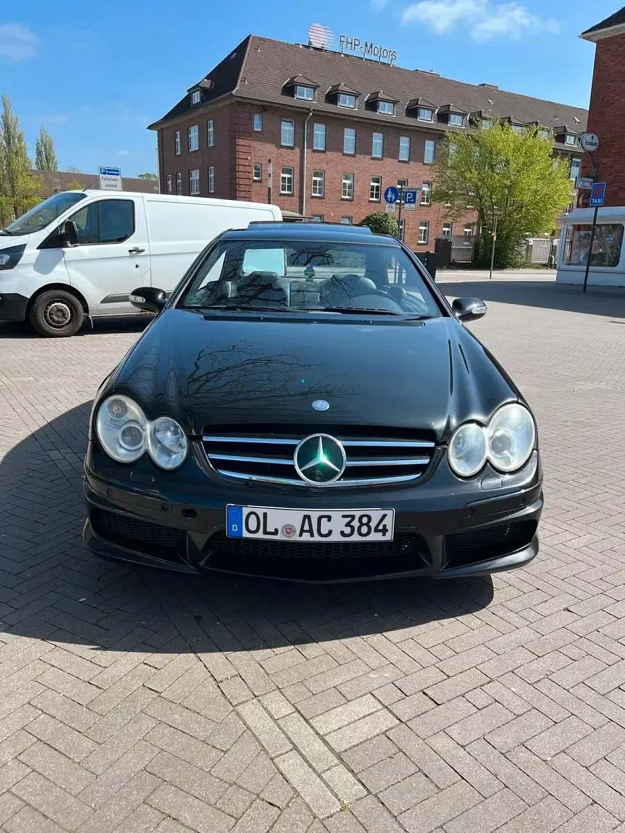 Gebraucht Mercedes CLK500 306 PS (225 kW) 2003 Schwarz Coupé