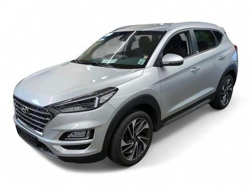 Silver metallic Gebraucht 2020 Hyundai Tucson Advantage SUV | 19.449 € (Superpreis) - Bild 1/4