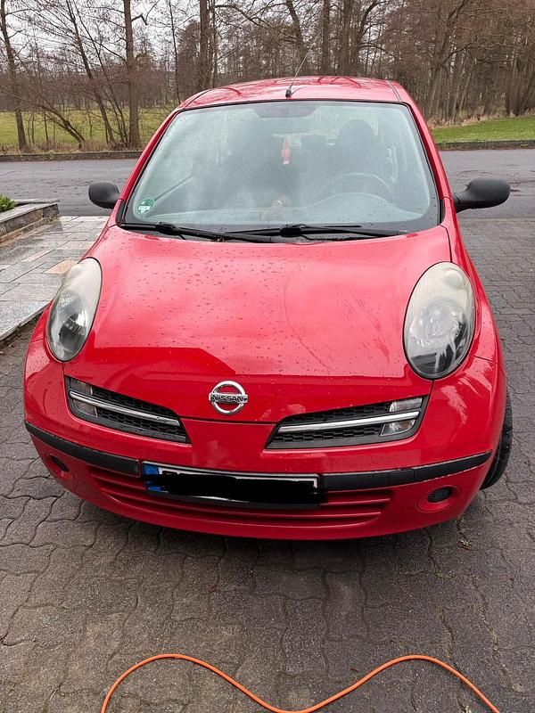 Gebraucht Nissan Micra 65 PS (47 kW) 2008 Rot Kleinwagen
