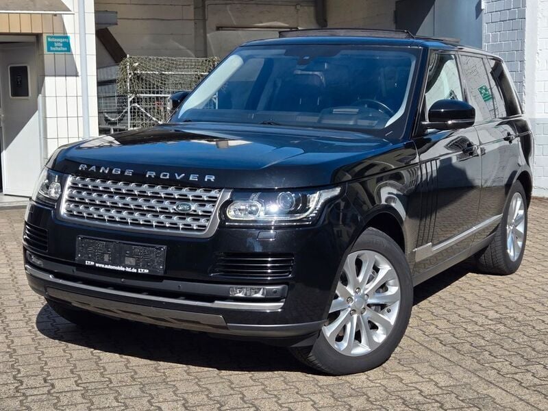 Santorini black Gebraucht 2016 Land Rover Range Rover Vogue SUV | 27.999 € (Superpreis) - Bild 1/4
