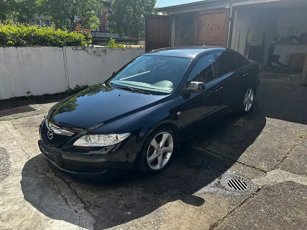 Używany Mazda 6 Inclusive 166 KM (122 kW) 2004 Czarny Sedan/Limuzyna