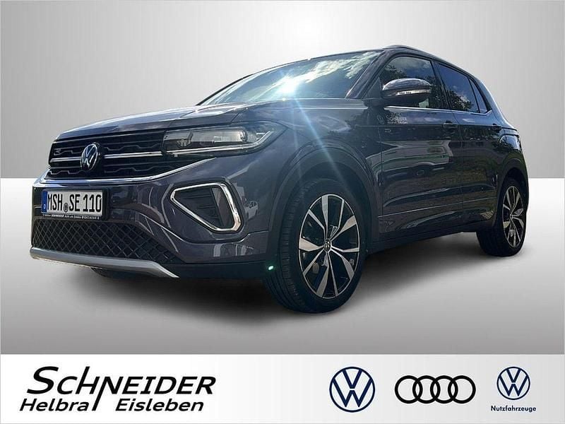 Rauchgrau (metallic) Gebraucht 2024 VW T-Cross R-line SUV | 25.990 € (Etwas zu teuer) - Bild 1/4
