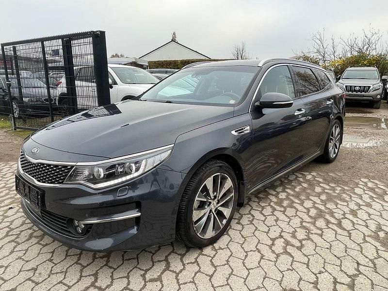Schwarz Gebraucht 2017 Kia Optima Kombi | 8.400 € (Fairer Preis) - Bild 1/4