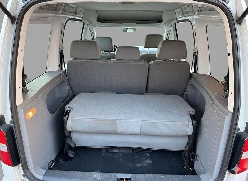Gebraucht VW Caddy Team 109 PS (80 kW) 2008 Weiß Van / Kleinbus