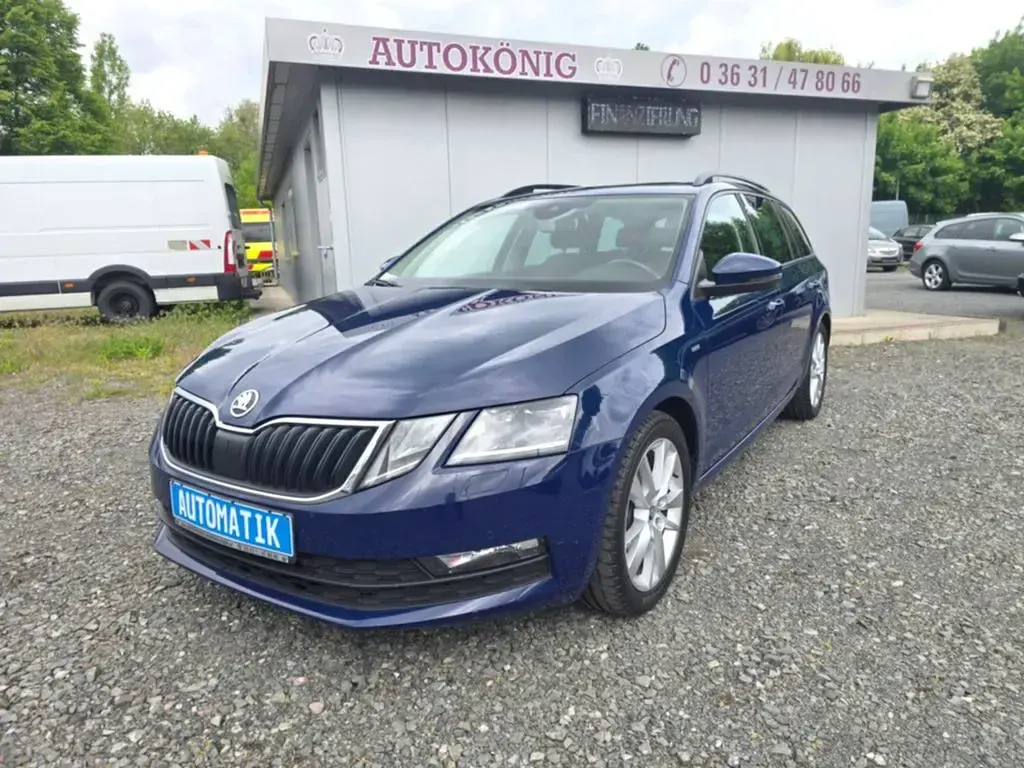 Gebraucht Skoda Octavia Drive 150 PS (110 kW) 2017 Blau Kombi