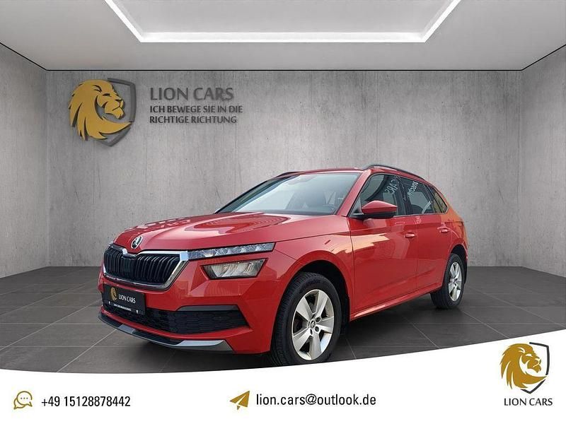 Rot Gebraucht 2020 Skoda Kamiq Ambition SUV | 12.590 € - Bild 1/4