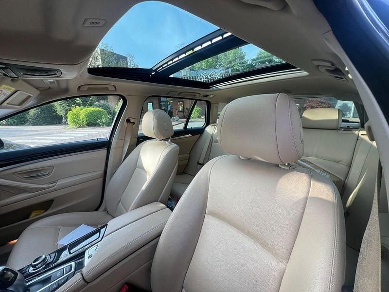 Braun Gebraucht 2014 BMW 520 Kombi | 9.100 € (Superpreis) - Bild 1/4