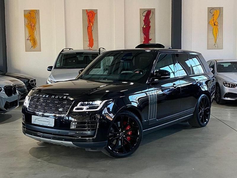 Santorini black Gebraucht 2021 Land Rover Range Rover SVAutobiography SUV | 97.880 € - Bild 1/4