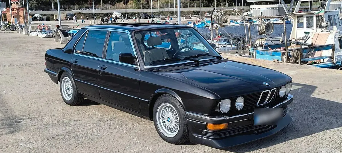 Gebraucht BMW 535 192 PS (141 kW) 1987 Schwarz Limousine